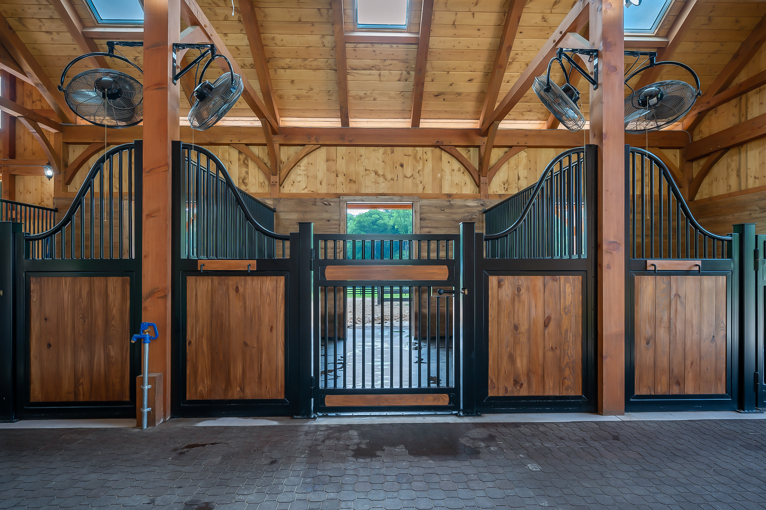 Tryon Builders Luxury Custom Barn Equine Facility Lake Lure NC